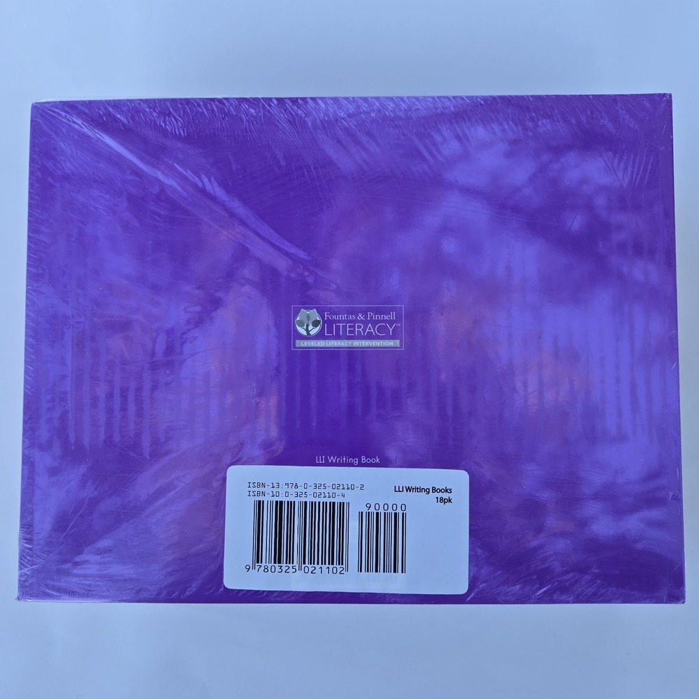 Fountas & Pinnell LLI My Writing Book Workbooks 18 Pack Sealed Three Colors - Picture 3 of 6